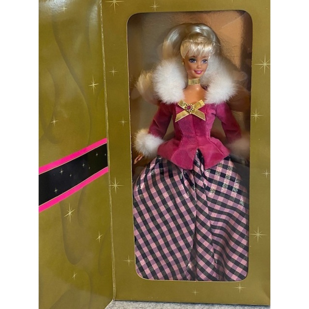 Barbie Winter Rhapsody Blnd Hair Special Edition Avon Exclusive Doll‎ 1996**VNTG